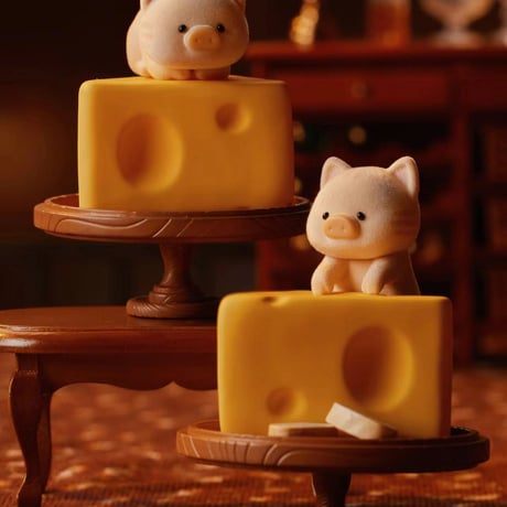 【予約販売：6月下旬～7月中旬  お届け予定】52TOYS TOYZEROPLUS × CICI’S STORY 子豚LULU 「PIGCHELIN RESTAURANT：五つ星レストラン」シリーズ