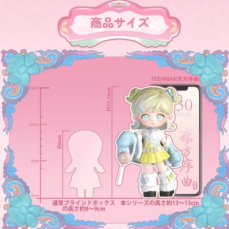 【現品販売】SIMONTOYS TEENNAR(ティーンナー) 「東方序曲」トレーディングフィギュア シリーズ