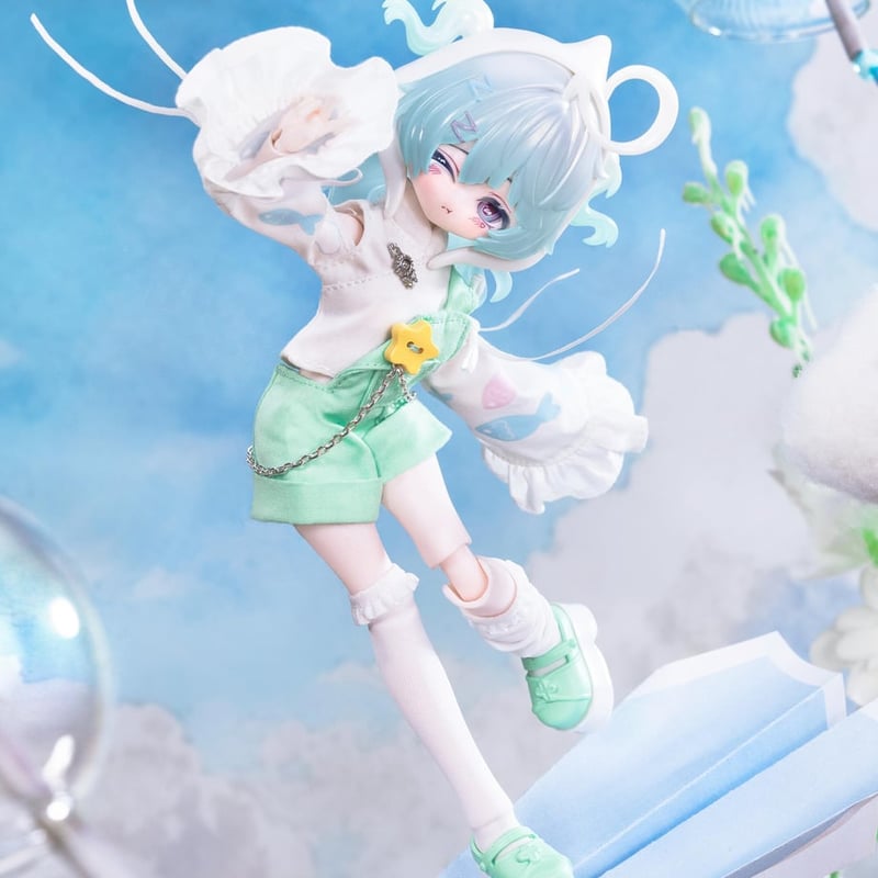現品販売】COME4FREE 「 MINTY(ミンティ)：運勢おみくじの精霊」BJD