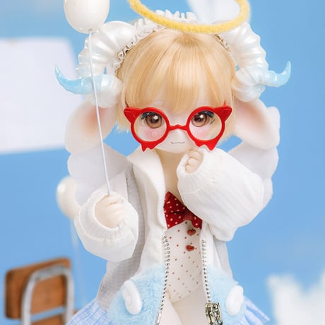 【予約販売：2024年2月以降 お届け予定】TinyFox  悪魔と天使の混血子羊 アスモティ 1/6スケールMJDドール 【フルセット】
