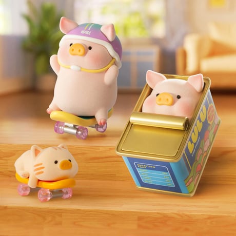 【予約販売：11月中旬～11月下旬 お届け予定】TOYZEROPLUS × CICI’S STORY 子豚LULU 「Stay With You：家での日記」トレーディングフィギュア シリーズ