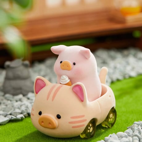 【予約販売：7月下旬～8月中旬 お届け予定】52TOYS TOYZEROPLUS × CICI’S STORY 子豚LULU 「Caturday：猫との暮らし」シリーズ