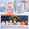 【現品販売】FINDING UNICORN x Shinwoo 「The Cold Hug: 冬の温もり」 ぬいぐるみキーホルダーシリーズ