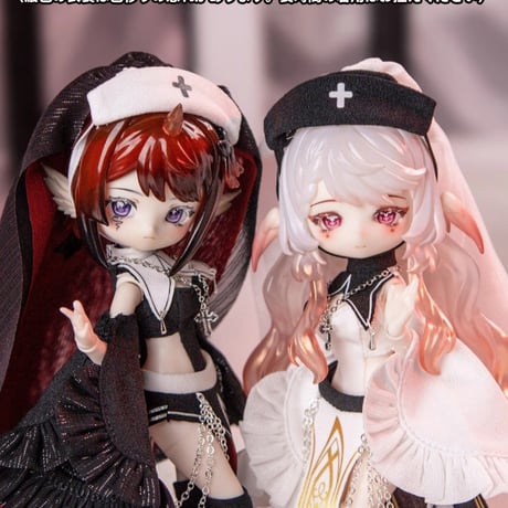 【現品販売】PENNY'S BOX「ペニーズワードローブ：祈りの十字」小型ドール向け ドール用の服 6点セット【全2種類・選び可能】