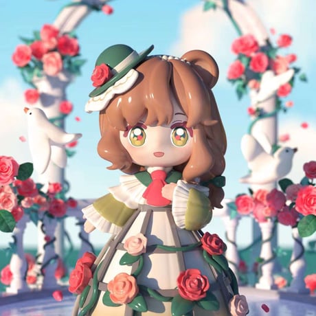 【予約販売：7月中旬~8月上旬 お届け予定】SIMONTOYS NINIZEE(ににちゃん)「花の秘境」トレーディングフィギュア シリーズ