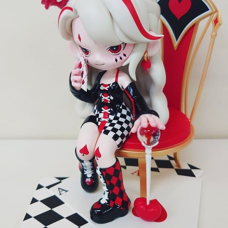 【現品販売】ULEE(ユリ)「ポーカークイーン」ビッグサイズ【コレクションフィギュア】