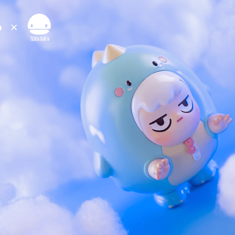【期間限定・予約販売：7月中旬～7月下旬 お届け予定】Moriko x Pang Ngaew Little Dino【コレクションフィギュア】