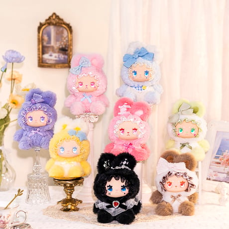 【予約販売：6月後半 お届け予定】MJ STUDIO EMMA (エマ) 「Lovely EMMA：バニー連盟」ぬいぐるみ シリーズ