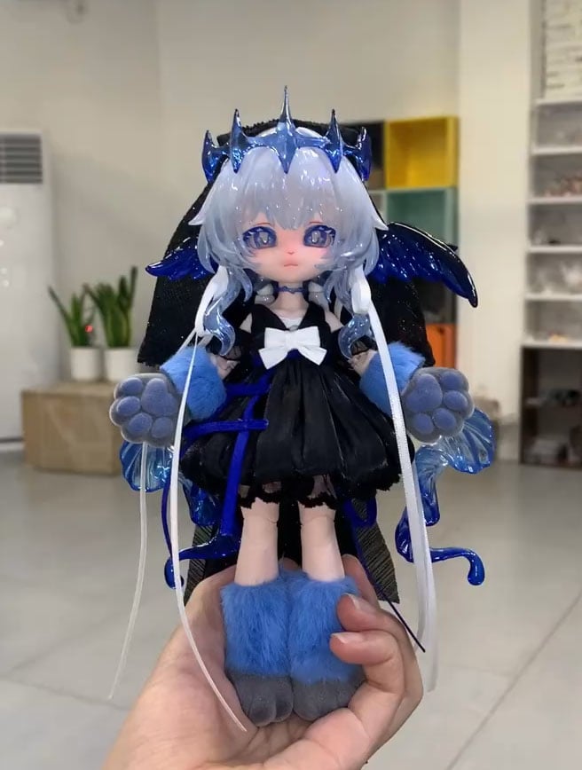 ルナに捧ぐ for moon 水中月、魔女bjd ドール　ブラインドドール ルナに捧ぐ for moon 水中月、魔女bjd ドール ブラインドドール - メルカリ