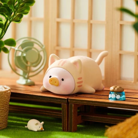 【予約販売：7月下旬～8月中旬 お届け予定】52TOYS TOYZEROPLUS × CICI’S STORY 子豚LULU 「Caturday：猫との暮らし」シリーズ