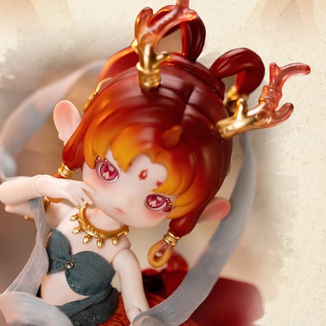 【現品販売】〈公式特典付け〉PENNY'S BOX「ANTU(アンティーユ)：呦呦鹿鳴～中国敦煌九色鹿～」BJDブラインドドール シリーズ