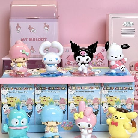 【予約販売：4月中  お届け予定】MINISO x サンリオ(SANRIO)「サンリオキャラクターズ:背中の仲良し」シリーズ