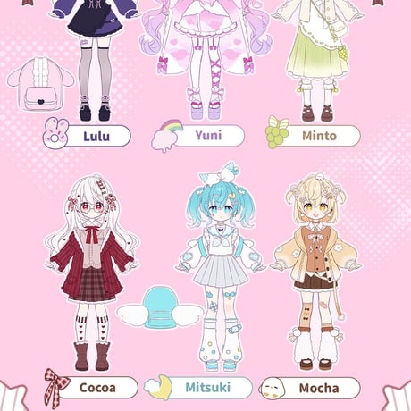 【予約販売：2026年5月～6月頃 お届け予定】<公式限定初回予約特典付き>半夏文創 x ちょん＊「Twinkle Polaris」1/8 スケール BJDブラインドドール シリーズ