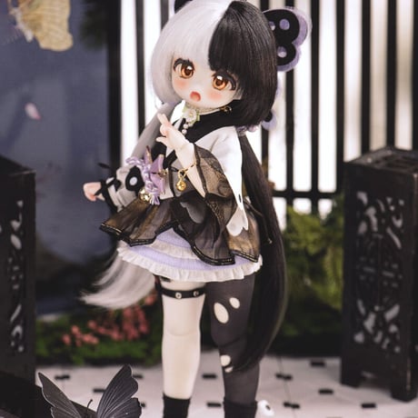 【予約販売：2024年9月中 お届け予定】※当店限定選び特典付き※TinyFox  蝶の忍者 カカフ(Kakav) 1/6スケールMJDドール 【フルセット】