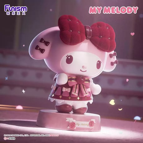 【予約販売：2025年1月～2月 お届け予定】Funism x サンリオ(SANRIO) マイメロディ＆クロミ 「ダンサー」コレクションフィギュア(全2種類、選び可能)
