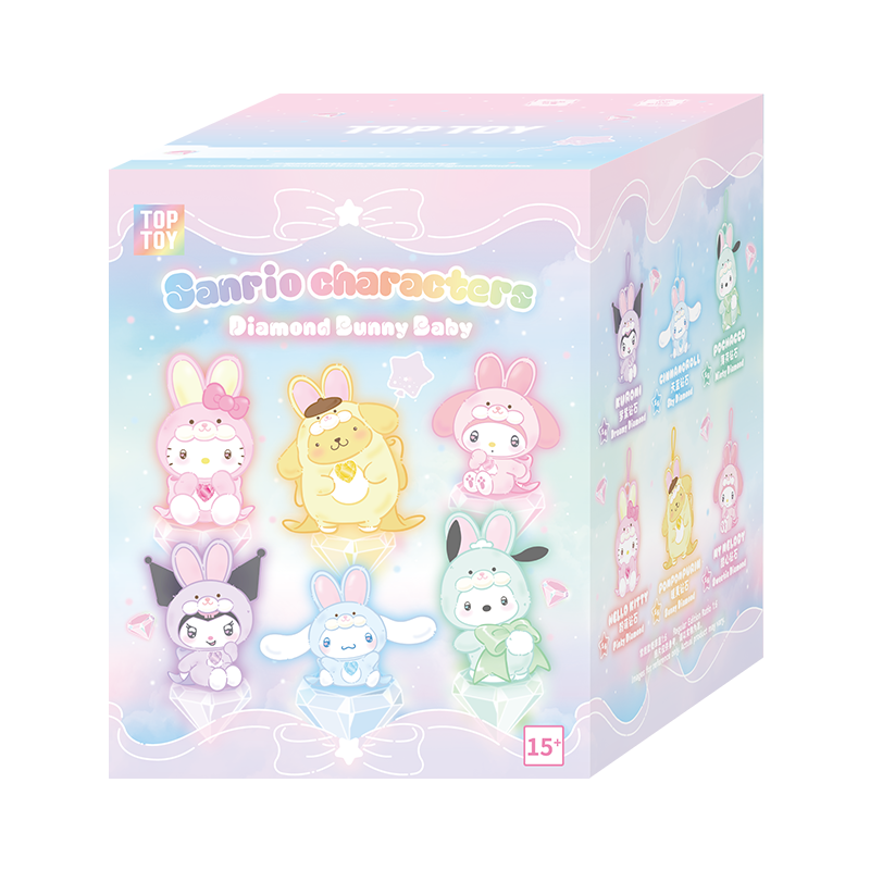 サンリオ ダイヤモンドサニーベイビー ぬいぐるみ 6体セット 予約販売｜11月中旬 お届け予定】TOPTOY x サンリオ 「サンリオ