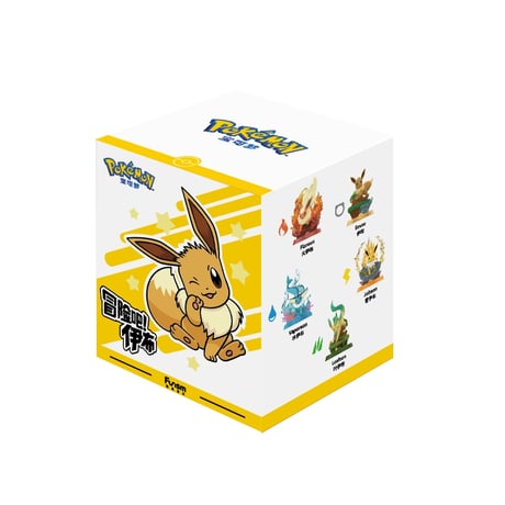 【現品販売】Funism x ポケモン 「冒険しましょう！イーブイ」トレーディングフィギュア シリーズ