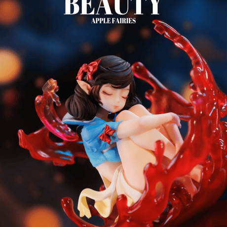 【予約販売：2025年9月中 お届け予定】WeArtDoing Sleeping Beauty-Apple Fairies-Red「眠れる魔法： 林檎の姫・薔薇織る夢(赤)」