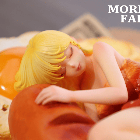 【予約販売：11月 お届け予定】WeArtDoing Sleeping Beauty-Morning Fairies-Sausage&Egg「朝食の妖精： ベーコンエッグトースト」