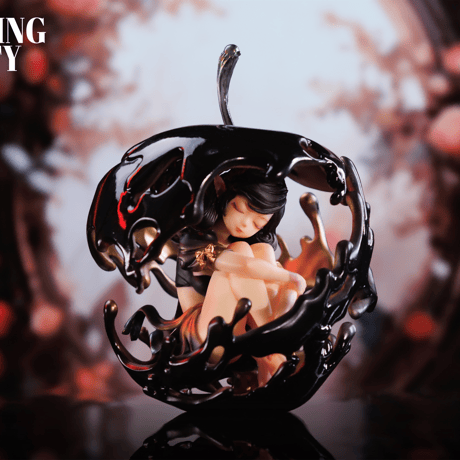 【予約販売：2025年9月中 お届け予定】WeArtDoing Sleeping Beauty-Apple Fairies-Black「眠れる魔法： 林檎の姫・幽なる森の秘境(黒)」