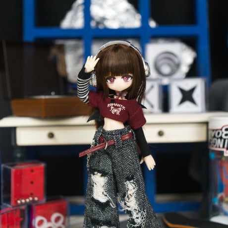 【【現品販売】】悸動瞬息 「未語集(MomoTale)：蝶の禁区」1/8スケール MJD関節単品ドール＜フルセット＞