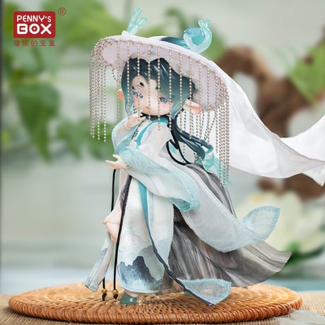 【予約販売：11月中 お届け予定】PENNY'S BOX 秋日限定特別仕様「ANTU(アンティーユ)：呦呦鹿鳴 ：丹青」BJD単品ドール フルセット 【アクションフィギュア】