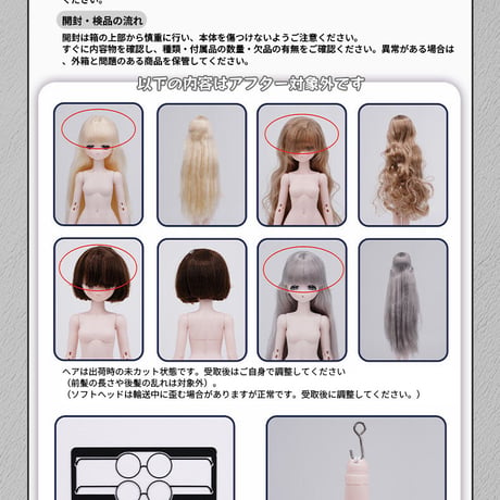 【予約販売｜5~6月頃 お届け予定】COME4FREE 「MINTY：霧羽の詩」 植毛タイプ BJDブランドドールシリーズ
