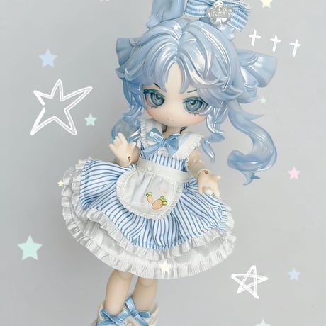 【現品販売】不可食用人形(Inedible Doll) 「月飛び時間」単品ドール「蜜桃ウーロン・タオイ/海塩ミルクフォーム・シュエイ」【フルセット】