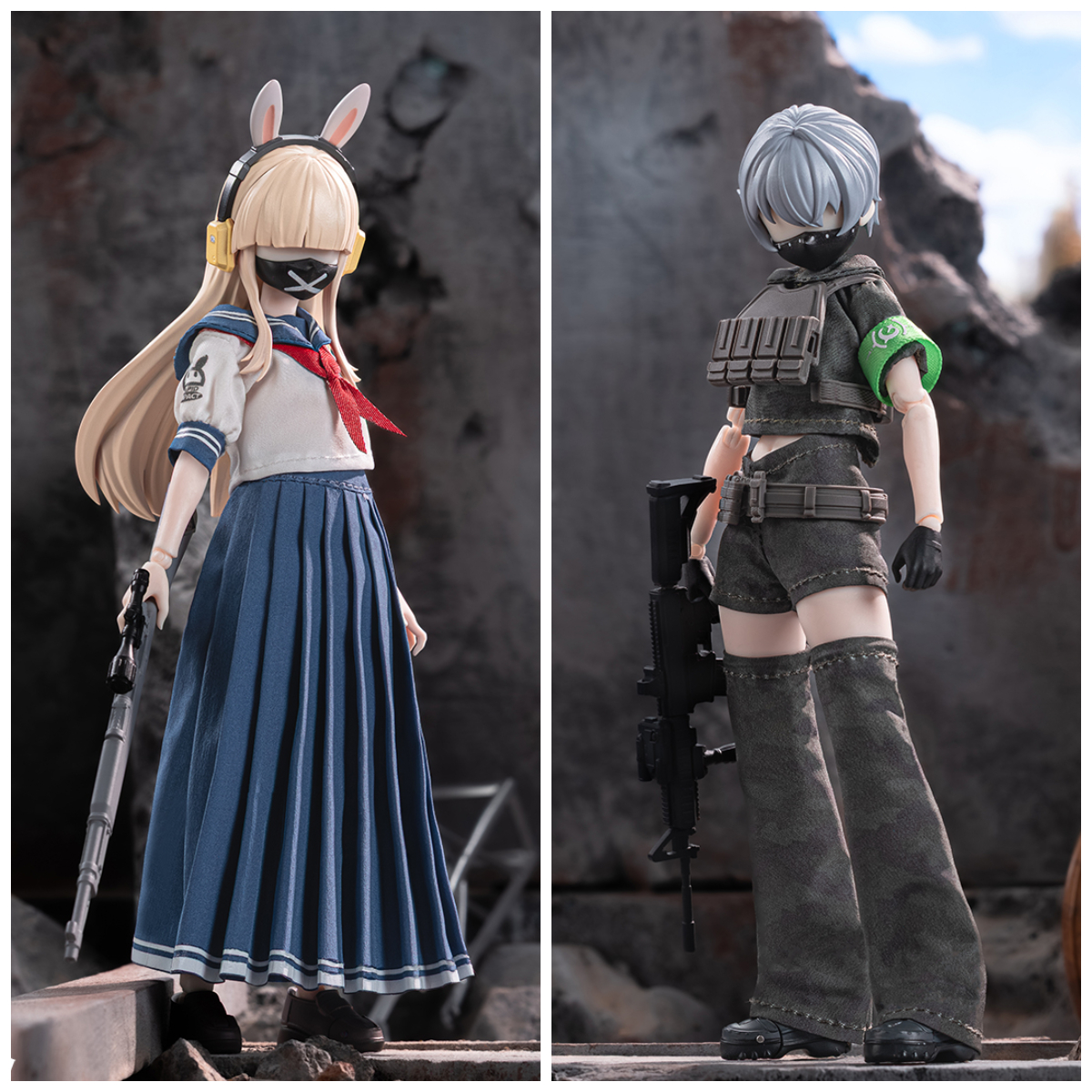 現品販売】NEO EDEN TOYS「黒鉄レクイエム」MJD単品ドール フルセット
