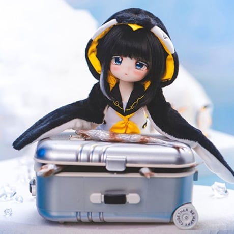 【予約販売：2024年9月中 お届け予定】※当店限定選び特典付き※TinyFox 輝き夢見るペンギン デビー1/6スケールMJDドール <新ボディ採用> 【フルセット】