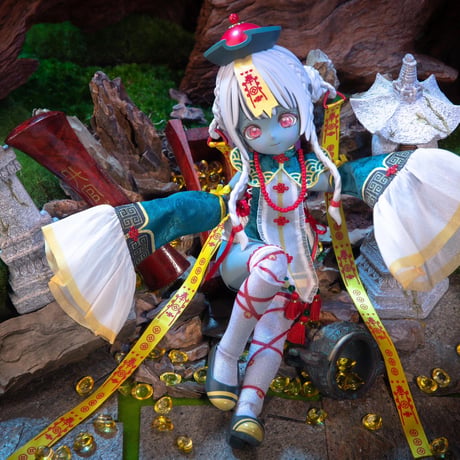 【ご依頼お客様限定】LuckyDoll「歳時記：時節姫、香香」1/6スケール BJDブラインドドール 追支払い專用