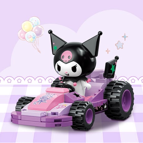 【予約販売：12月下旬～1月中旬 お届け予定】TOPTOY x サンリオ(SANRIO)「サンリオキャラクターズ：ユニークなミニカーブロック」シリーズ