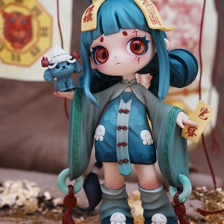 【予約販売：11月上旬～11月下旬 お届け予定】卓兔Studio 「Faye(フェイ)：第三弾 リトルキョンシー」ビックフィギュア【コレクションフィギュア】