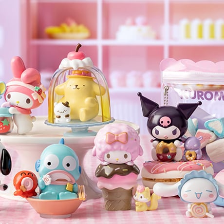 【予約販売：12月中旬～12月下旬 お届け予定】MINISO x サンリオ(SANRIO)「サンリオキャラクターズ:カラフルな食事」シリーズ