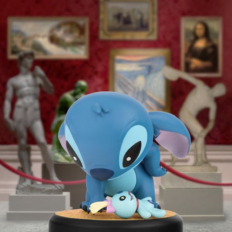 【予約販売：5月中 お届け予定】ビースト・キングダム× Disney「スティッチ：美術館」シリーズ