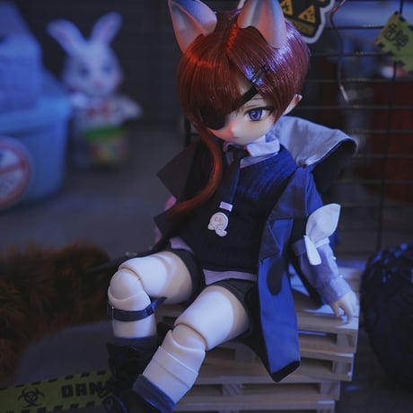 【予約販売：2024年11月～2025年1月以後 お届け予定】＜当店限定特典付け＞TinyFox 遊園地の悪霊 モコイ 1/6スケールMJDドール 【フルセット】