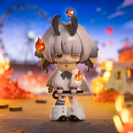 【現品販売】次元界TOY(WAN LE XUN CHAO) Missy(ミッシー)「カラス楽園」 トレーディングフィギュア シリーズ