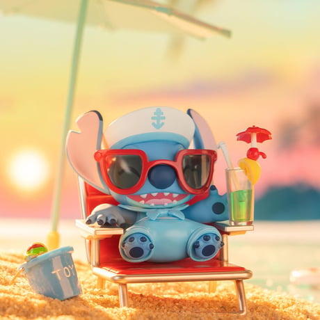 【予約販売：8月下旬～9月中旬 お届け予定】TOPTOY x ディズニー「スティッチ：サマーカーニバル」シリーズ