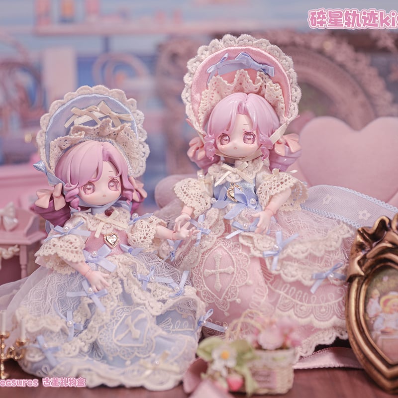 Kiseki砕けた星の軌跡 古董礼物盒ピンク クローティ　ドール Kiseki砕けた星の軌跡 古董礼物盒ピンク クローティ ドール