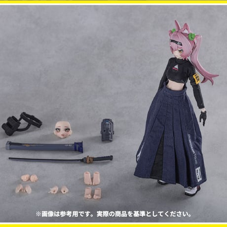 【現品販売】NEO EDEN TOYS「黒鉄レクイエム」MJDブランドドール 布製衣装アクションフィギュア シリーズ