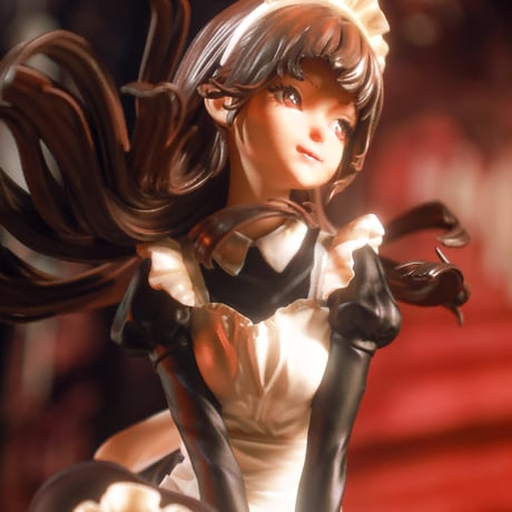 【予約販売：2025年4月中 お届け予定】WeArtDoing Angel of Light-Black「光の少女：黒」 【コレクションフィギュア】