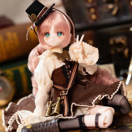 【予約販売：8月頃  お届け予定】<通常受付>光喃の語「時の隙とオルゴール」特1/6スケール植毛・入れ目タイプのBJDブラインドドールシリーズ