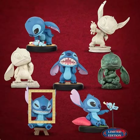 【予約販売：5月中 お届け予定】ビースト・キングダム× Disney「スティッチ：美術館」シリーズ
