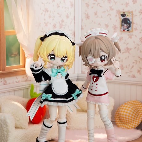 【現品販売】Unveiled Door「リトルキー設定集」BJDブラインドドールシリーズ