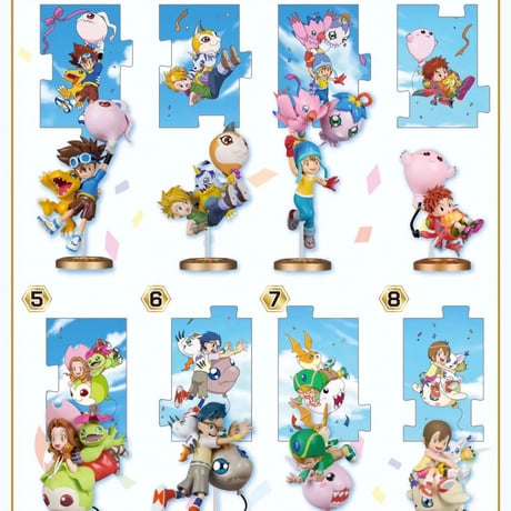 【現品販売】BANDAI NAMCO x BN Figure「デジモンアドベンチャー25周年記念」シリーズ