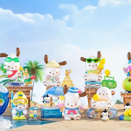 【予約販売：2月中旬～3月中旬 お届け予定】TOPTOY x サンリオ(SANRIO)「ポチャッコ：ホリデービーチ」シリーズ