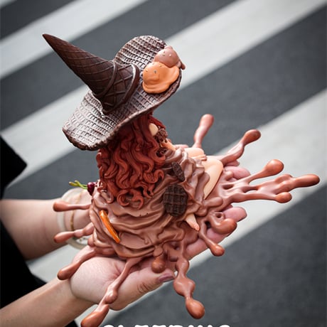 【現品販売】WEARTDOING 「アイスクリームの精霊：チョコレート」  【コレクションフィギュア】