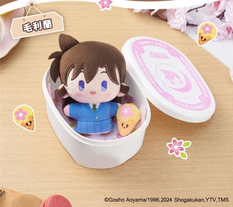 名探偵コナン　ぬいぐるみ　弁当箱　海外限定　正規品　6セット　シークレット追加可 名探偵コナン ぬいぐるみ 弁当箱 海外限定 正規品 6セット