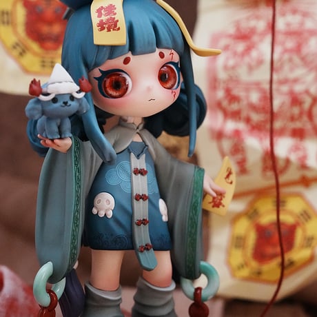 【予約販売：11月上旬～11月下旬 お届け予定】卓兔Studio 「Faye(フェイ)：第三弾 リトルキョンシー」ビックフィギュア【コレクションフィギュア】