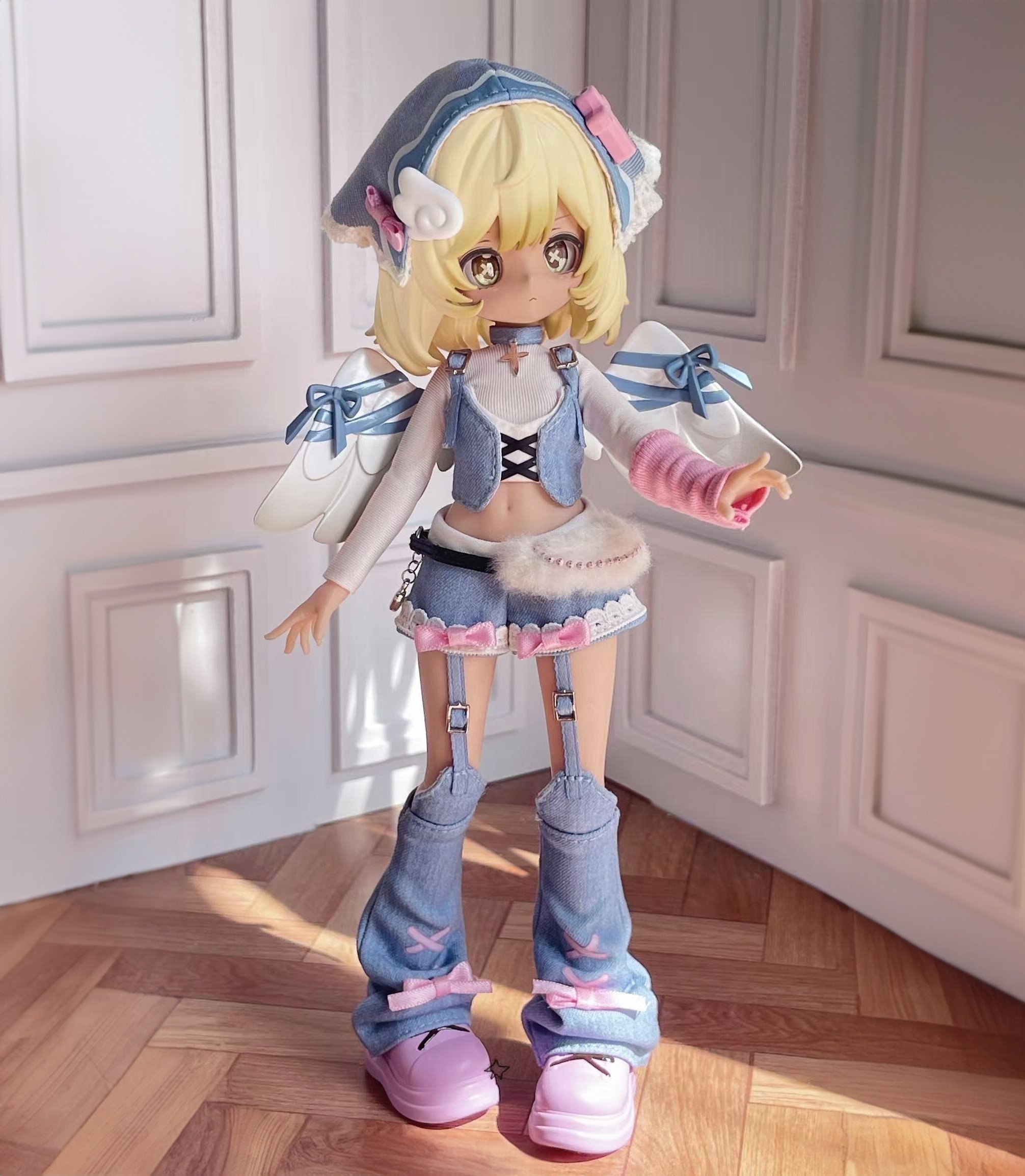 TENCYスタジオ　光翼学院　　吊下　盾之翼　光と影　ドールbjd original